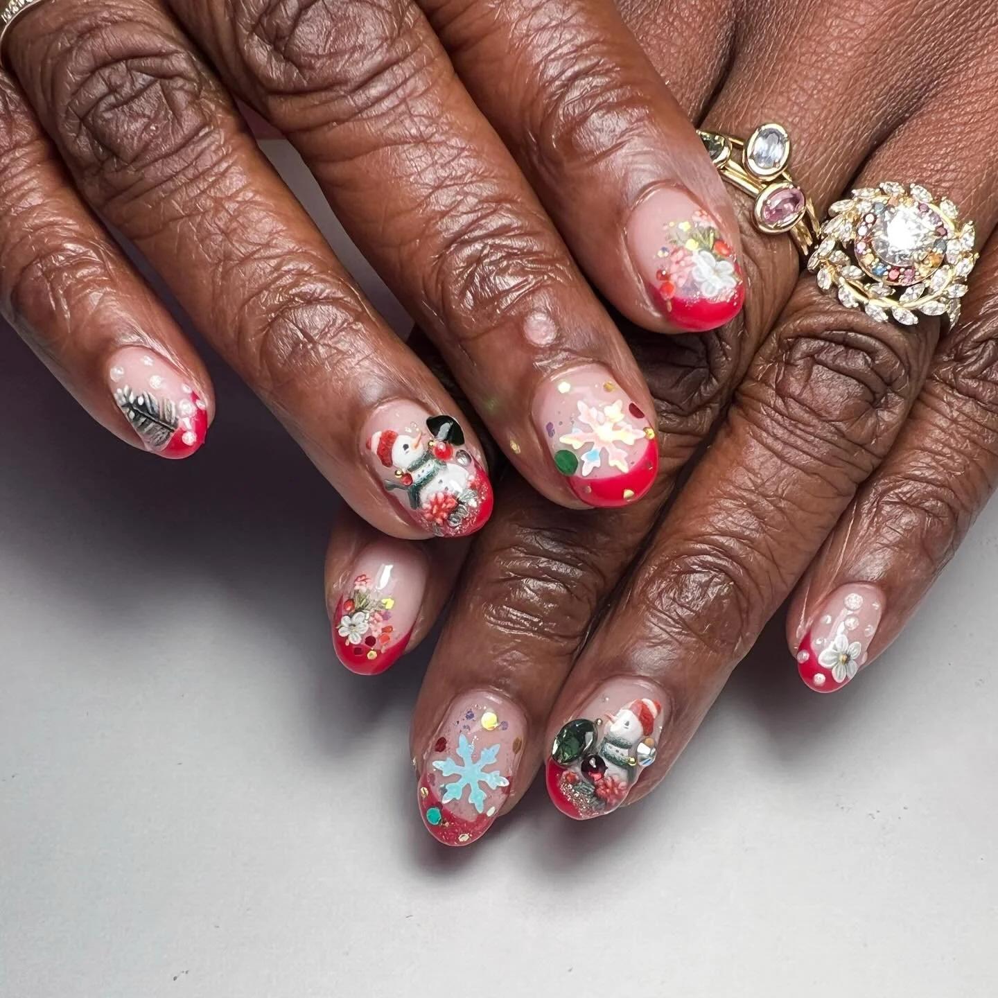 Wishing everyone a merry christmas ❄️❤️☃️
.
.
.
.
.
#nailexec50min