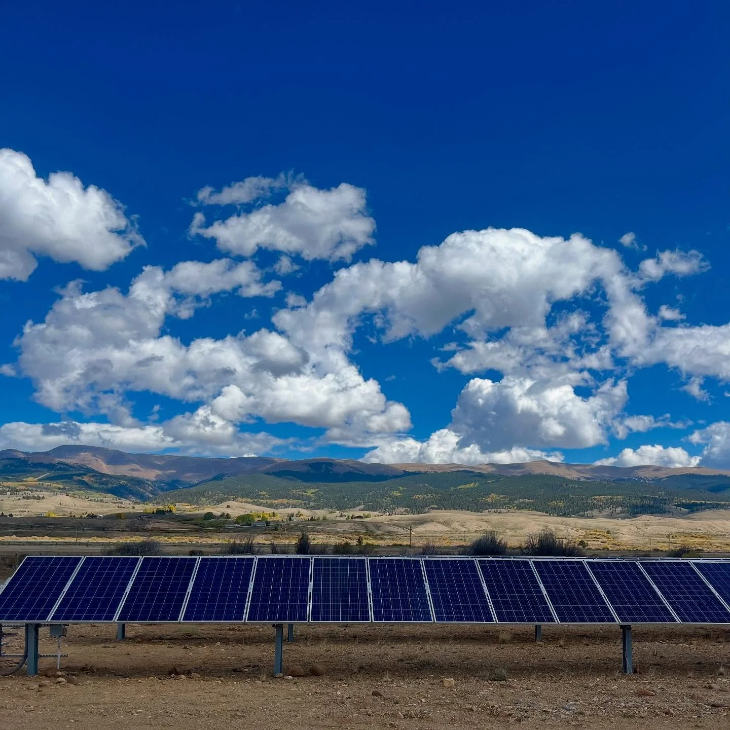 Happy @sundayofaction from Cloud City Conservative Center ☀️ Sun Day is a day of action on September 21, 2025, celebrating the power of clean energy. Today we toured the Lake County Community Solar Garden with Leadville Solar, subscribers and communi