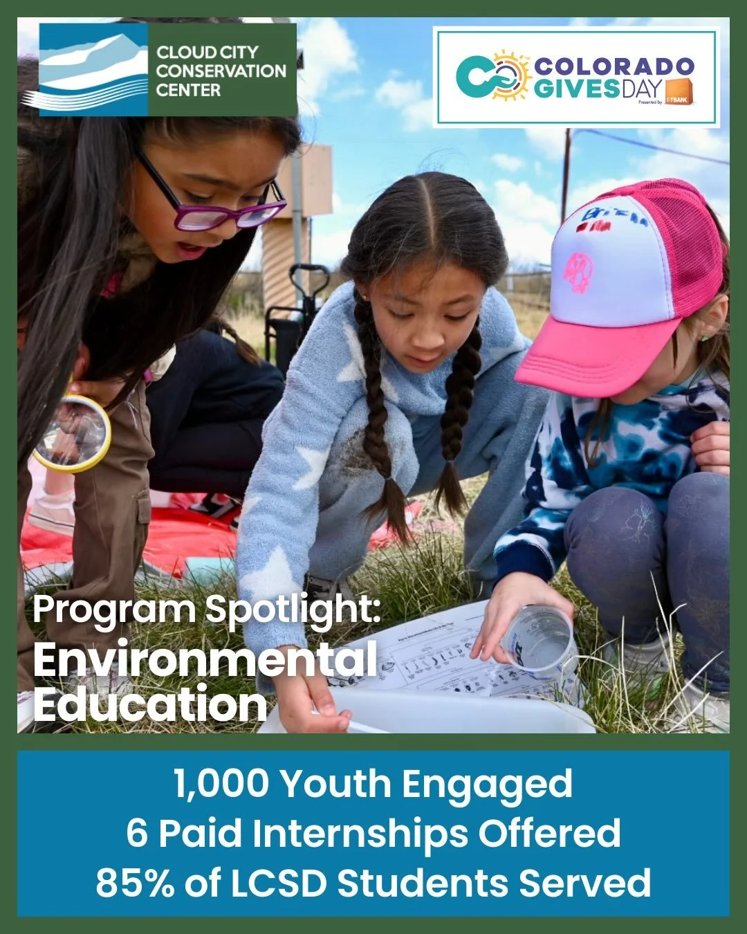 If you&rsquo;ve ever seen 2nd graders shriek with joy at the wriggling river creatures under their magnifying glasses🔎🕵🪲&hellip;a Rockies Rock camper proudly harvest (and taste!) their very first turnip🫜😱🧑&zwj;🌾&hellip;or a high school intern 