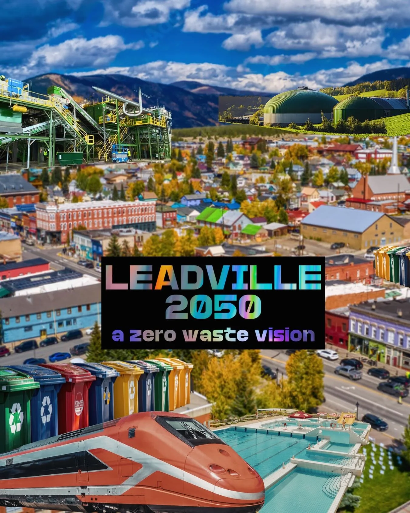 What would it look like for a rural mountain town to truly take control of its waste? 🤔♻️🏔️
Picture a Leadville where almost nothing is thrown away🚮 Where food scraps power our trucks🚛, tools are shared instead of bought🔧, and repair is back in 
