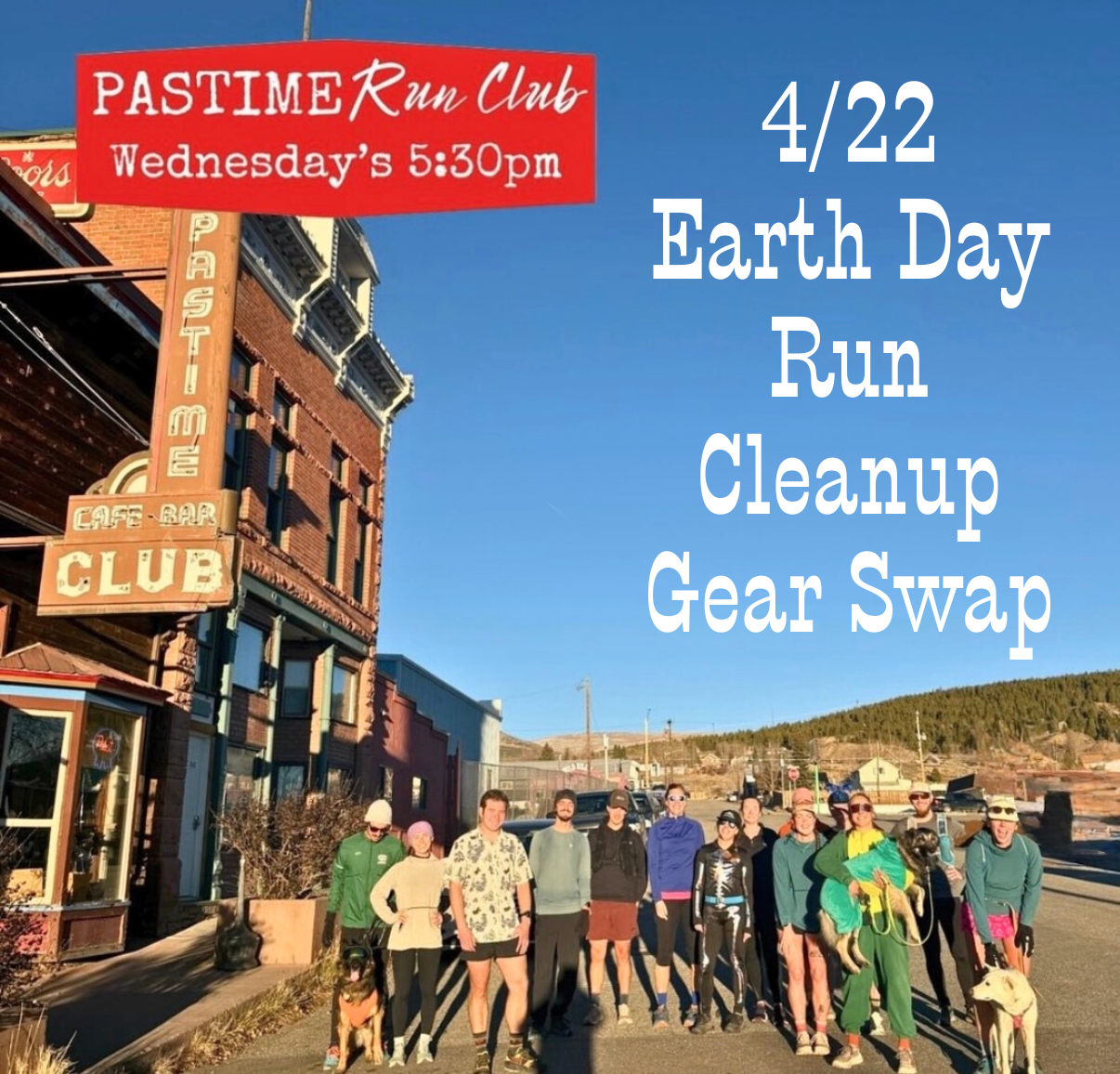 Pastime Run Club Cleanup and Gear Swap