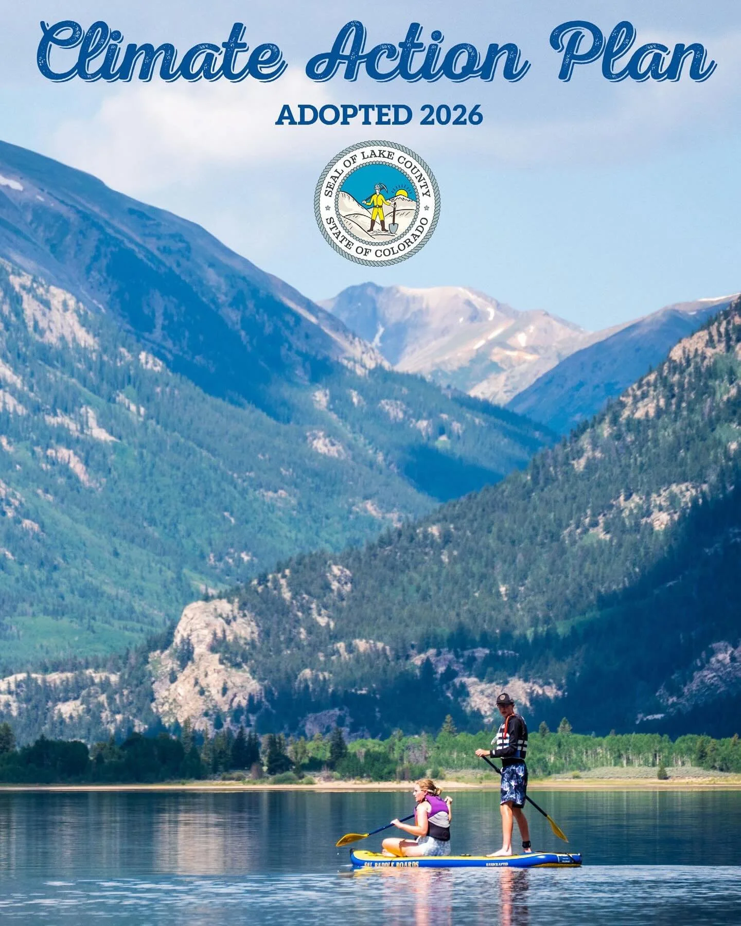 After many months of planning, community conversations and stakeholder discussions we are so excited to announce that the @lakecountyco Board of County Commissioners adopted the Lake County Climate Action Plan yesterday 👏 

Our plan vision is that L