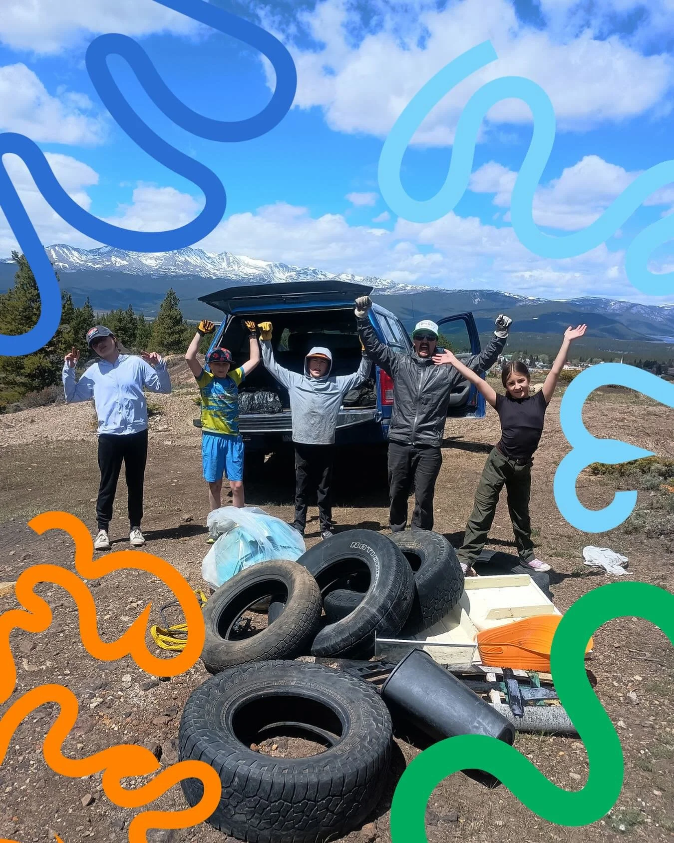 Shoutout to everyone who came out for our community clean up this weekend 🙌 From abandoned campers 🛻 to tires 🛞 to refrigerators and everything else in between &mdash; you all showed UP! 

🌟The best part? You don&rsquo;t need an event to make a d