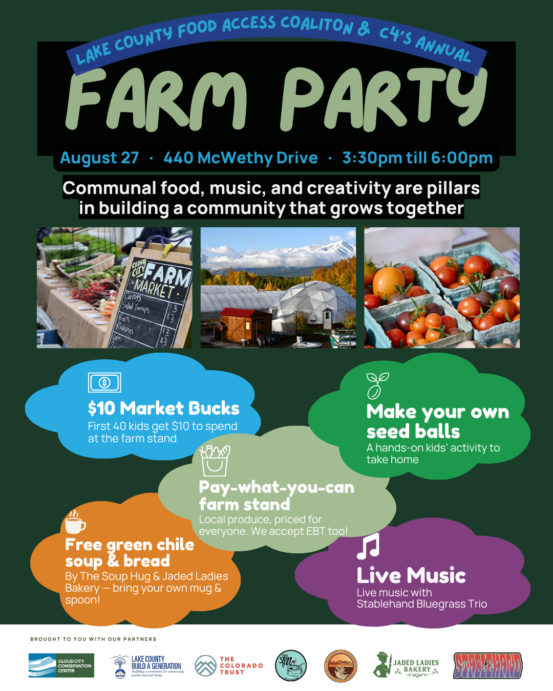 Cloud City Farm Party