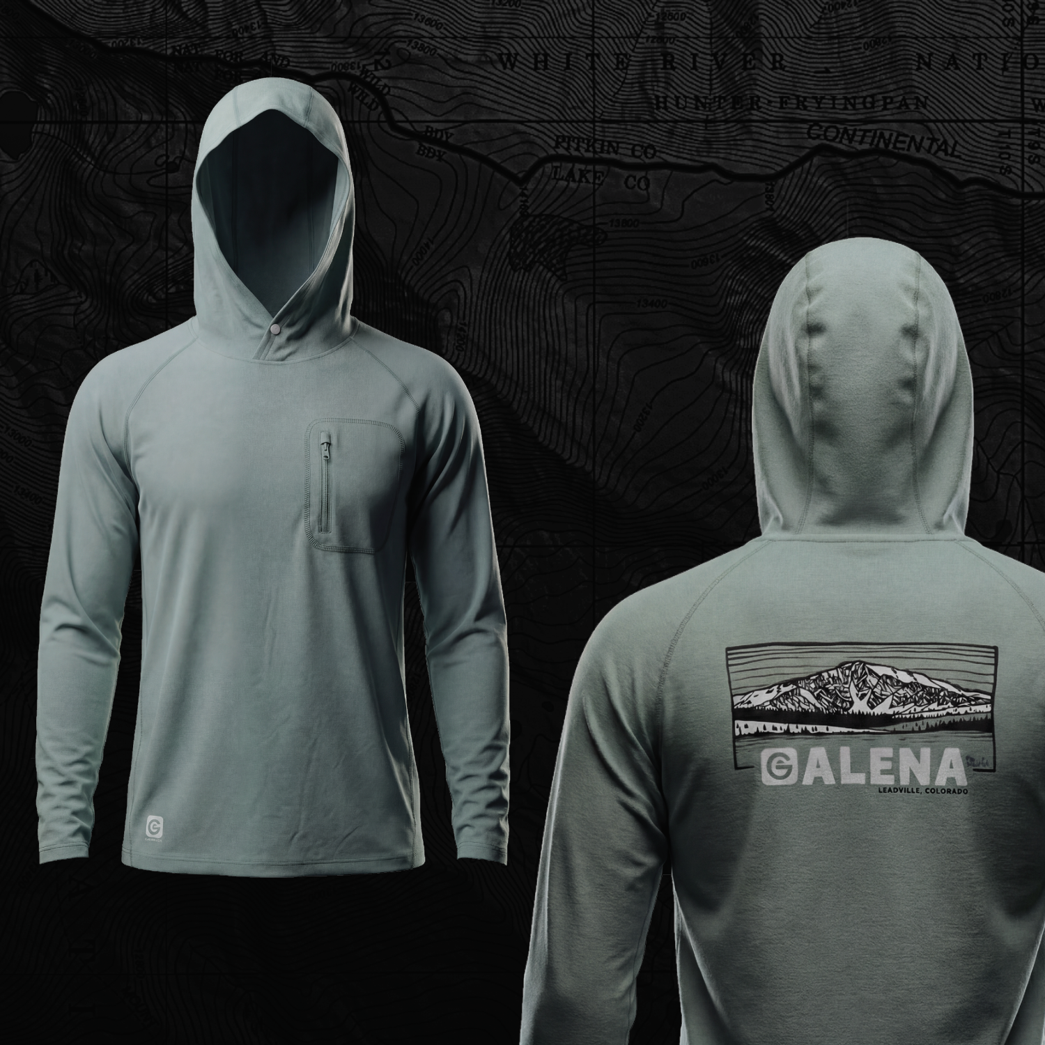 C4 x Galena Sun Hoodie