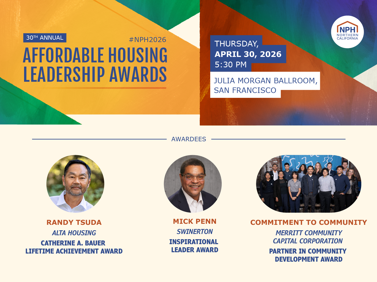 30th Annual NPH Affordable Housing Leadership Awards