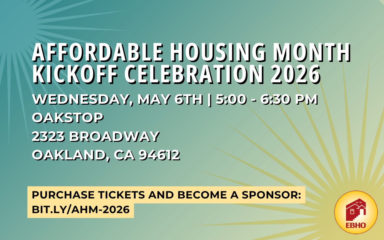 EBHO: 2026 Affordable Housing Month Kick Off Celebration