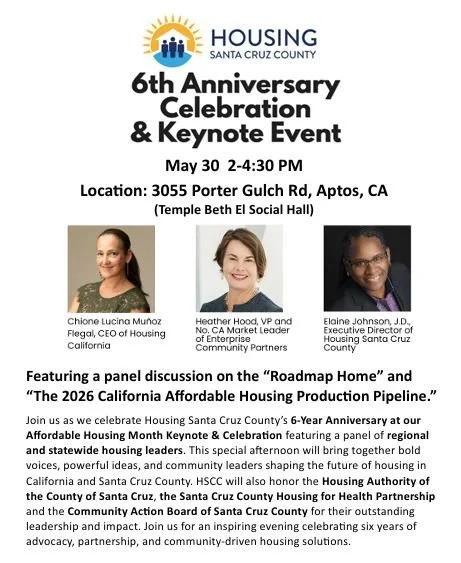 HSCC: Affordable Housing Month Event: 6th Anniversary Celebration