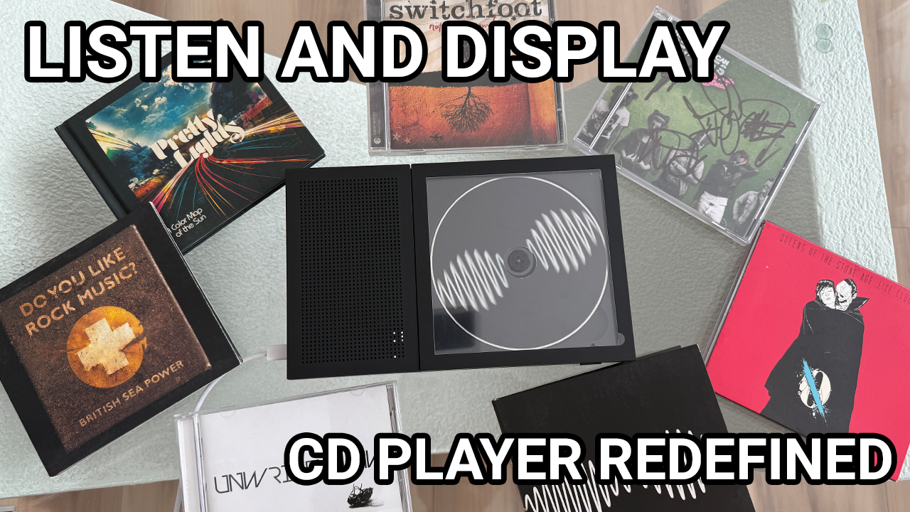 CP2 CD Player with Speaker Review – Display, Play & Go!