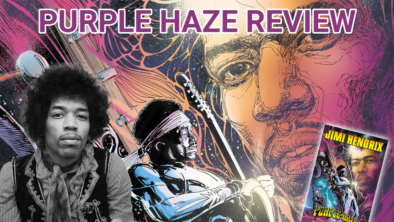 Jimi Hendrix: Purple Haze – A Graphic Novel Journey Through Space