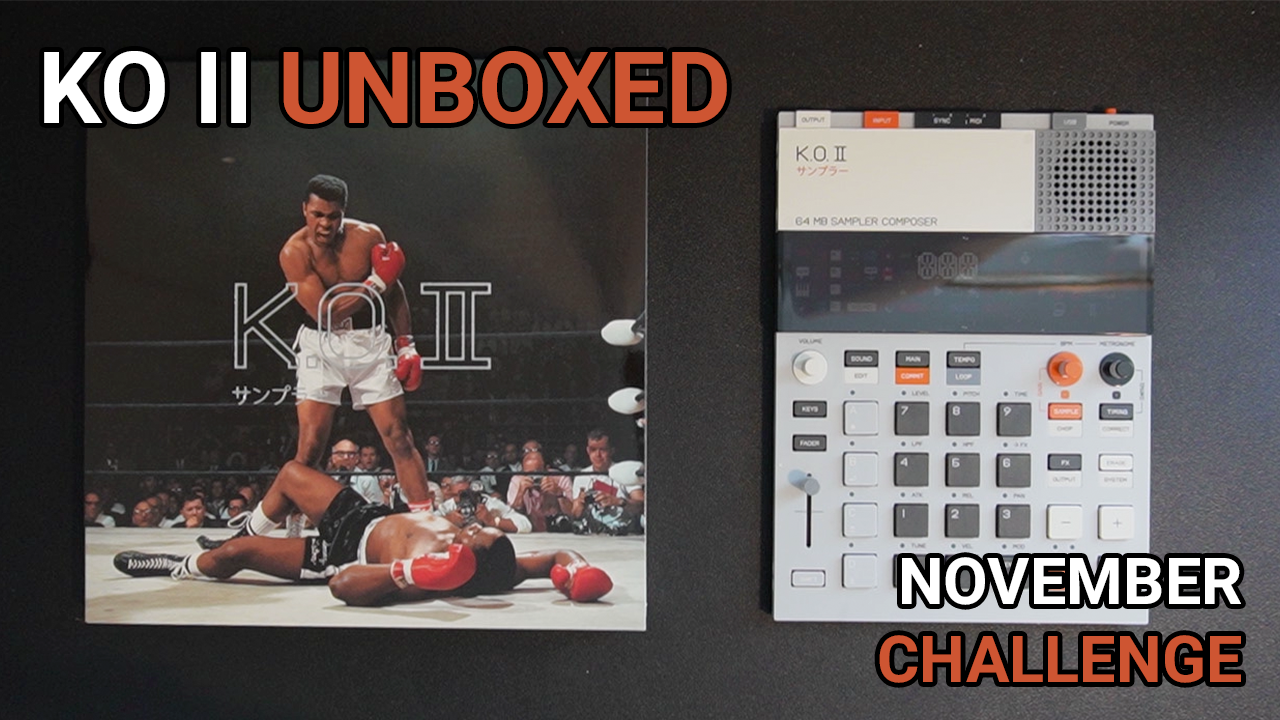KO II Unboxing &amp; First Impressions | My Daily Lofi Beat Challenge Begins