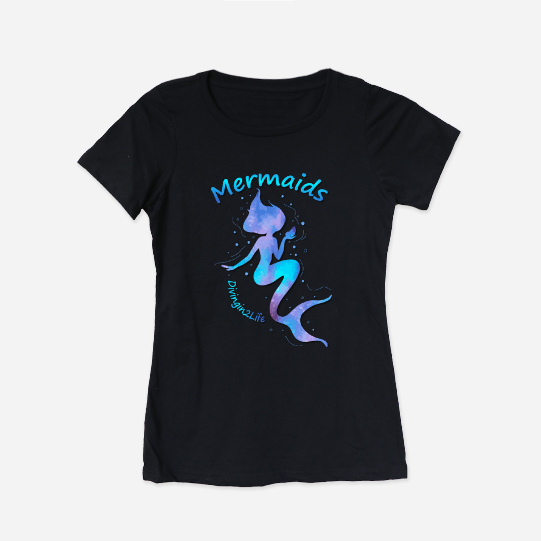 Mermaids- WOMAN'S SCOOP NECK TEE, more colors