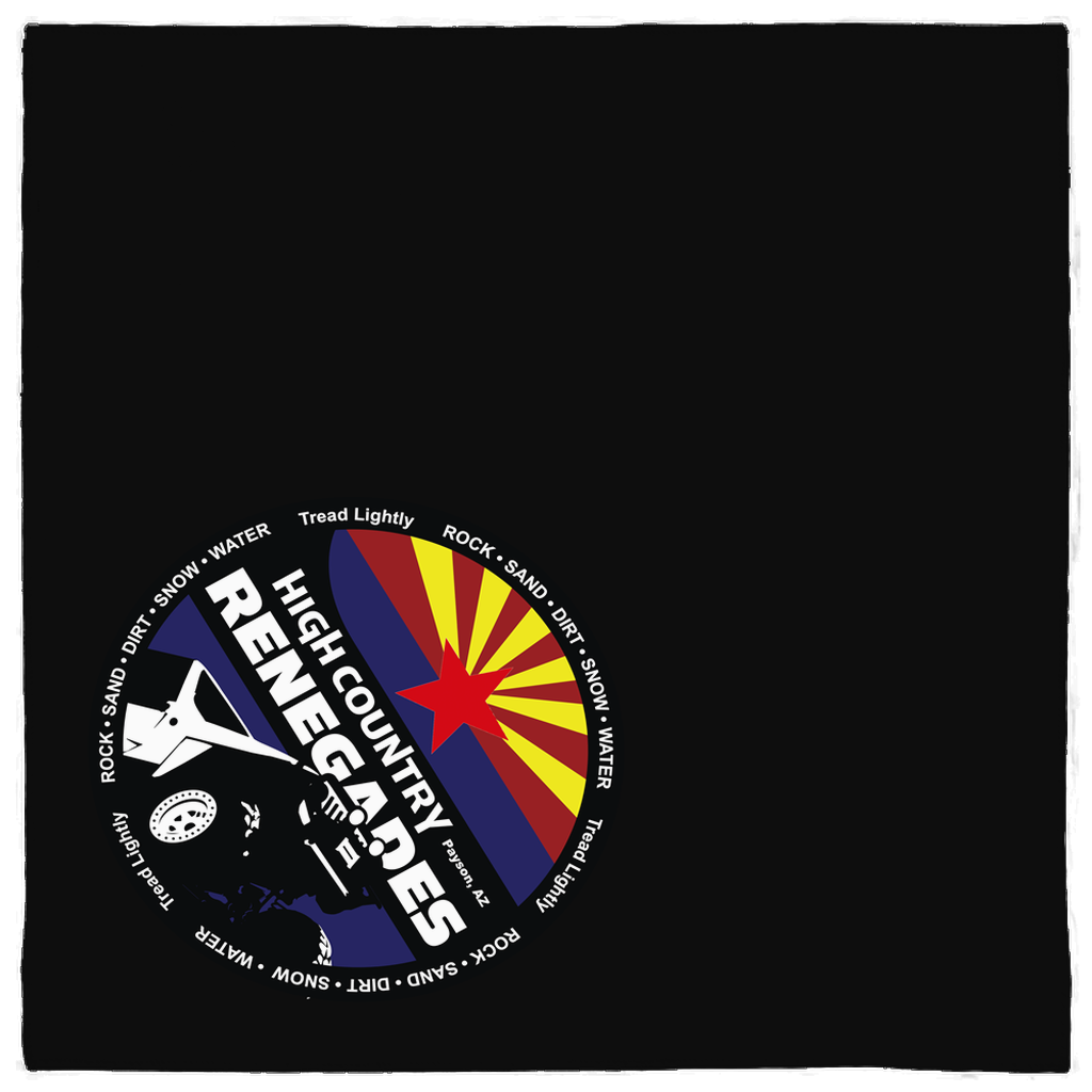 HCR Bandana 24"X24"