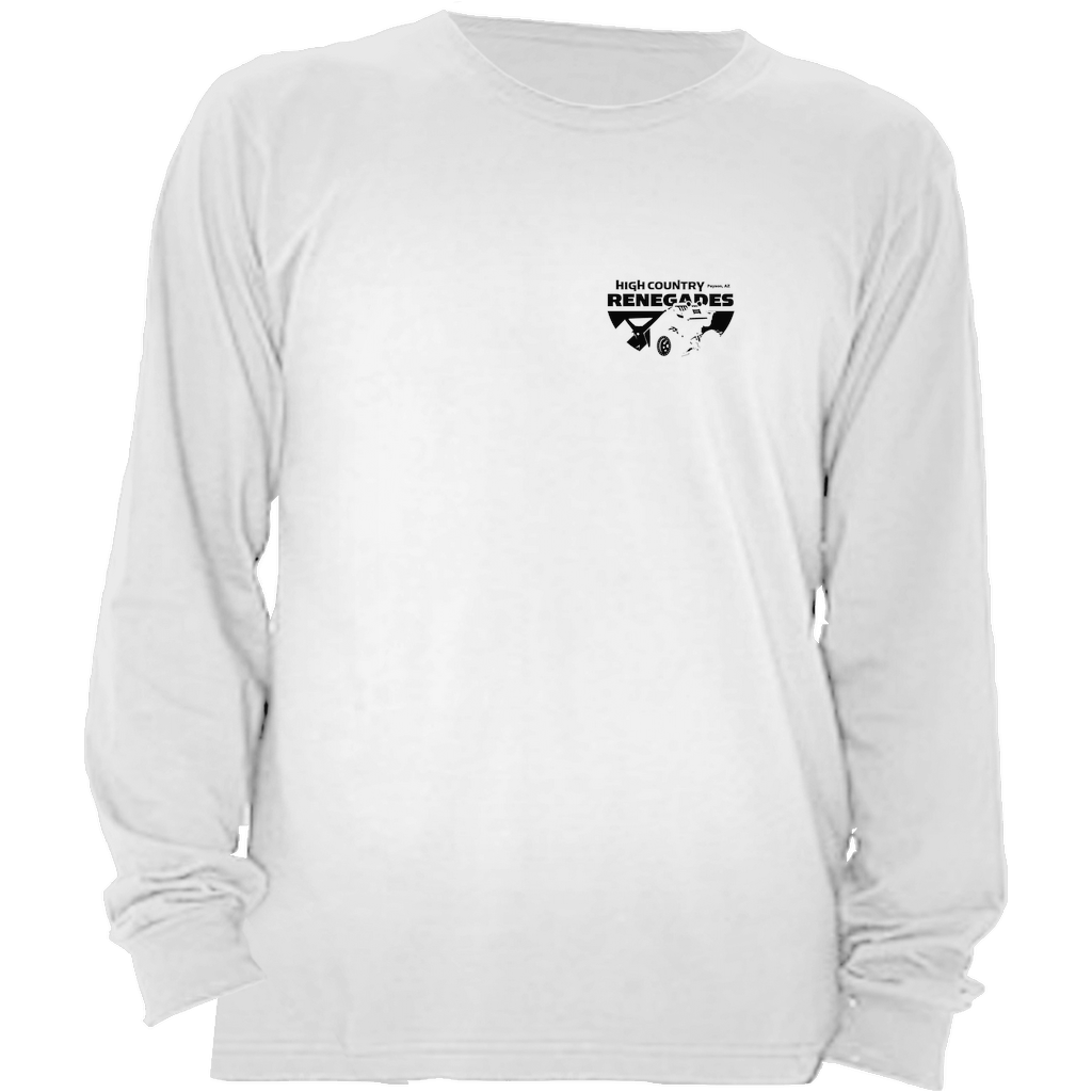 Unisex Long Sleeve TShirt Printed Front &amp; Back (3501)