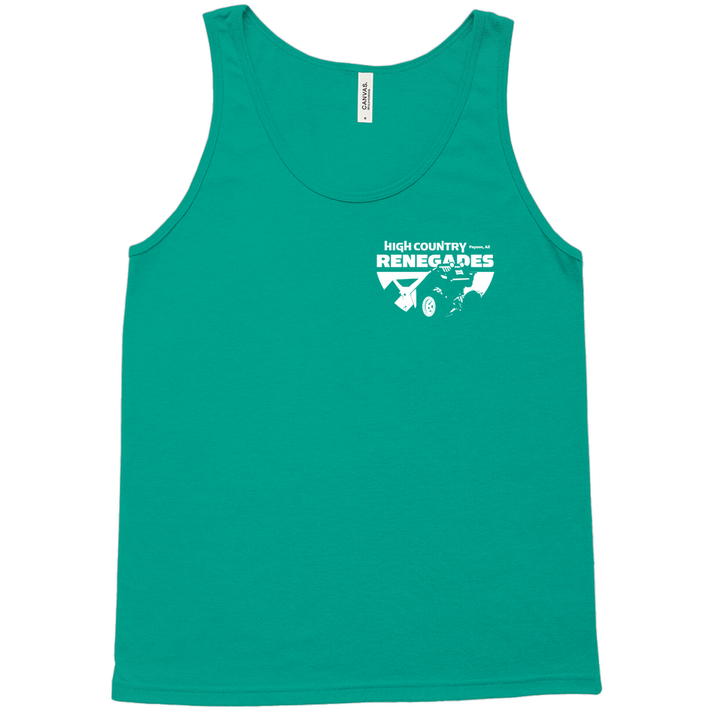 Unisex Jersey Tank Printed Front &amp; Back (3480) Bella &amp; Canvas
