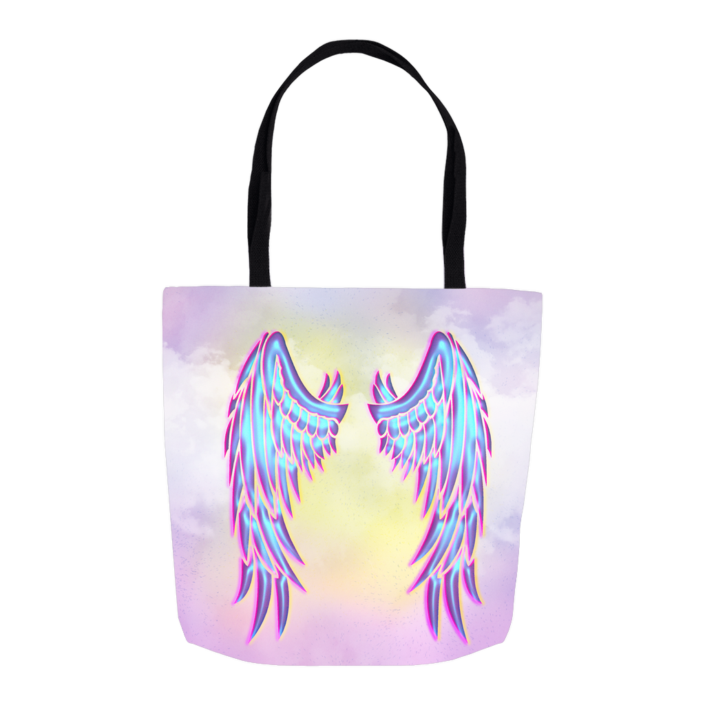 Glowing Angel Wings Tote