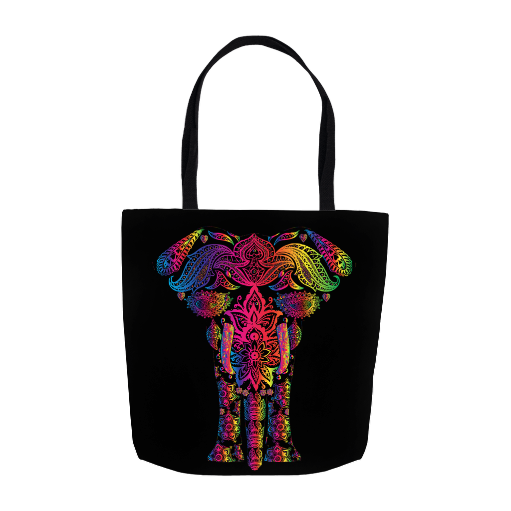 Elephant Black BG Tote 