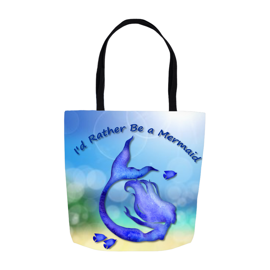 I'd Rather be a Mermaid Tote