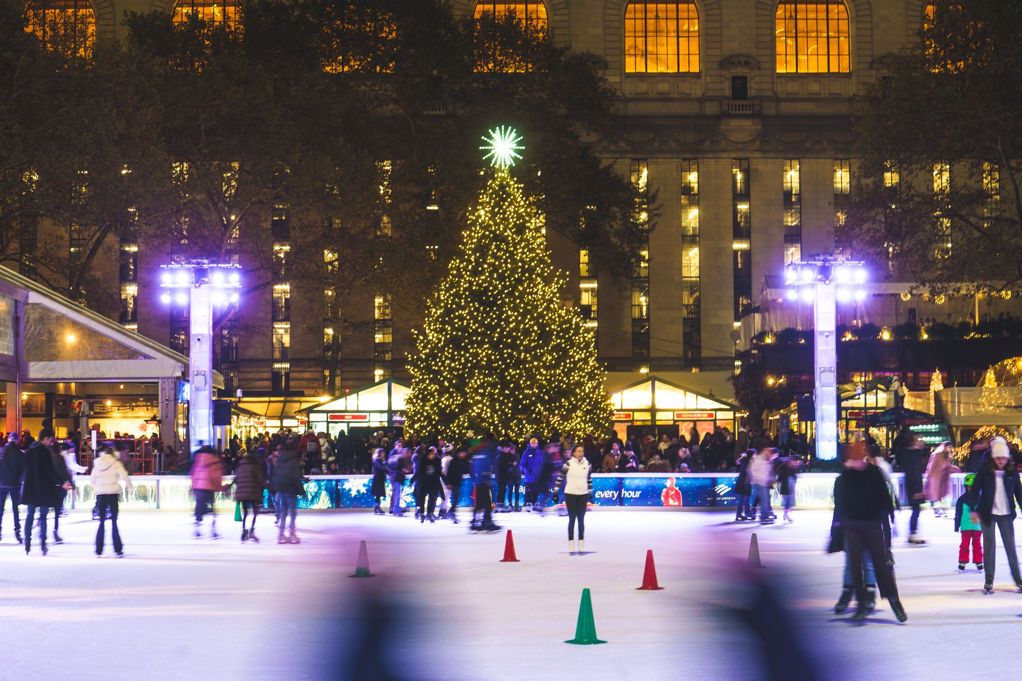 Bryant Park: thru seasons