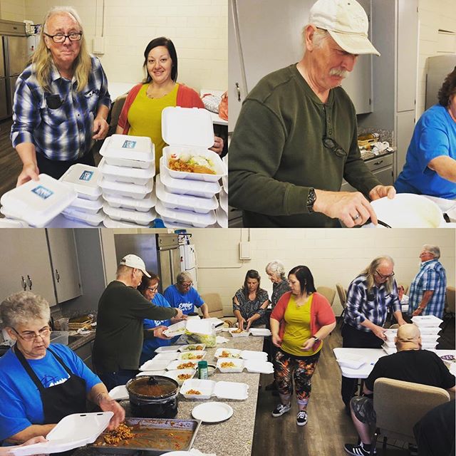 Yesterday we spent the evening packaging meals and delivering them to local families in need. 
What a privilege it is to be the hands and feet of Jesus. &ldquo;Truly I tell you, whatever you did for one of the least of these brothers and sisters of m