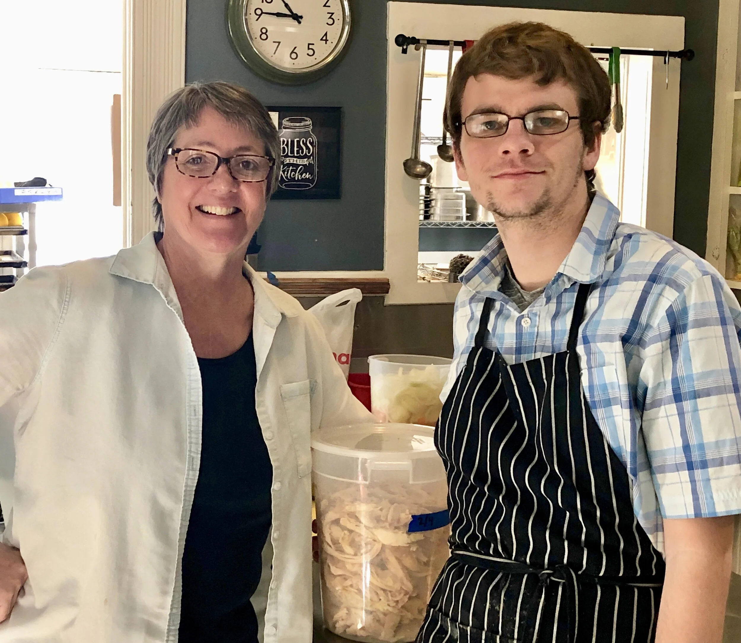 Season IV: Chris Dillow + Evan Toohey, chef and employee, Fig at Courtney's House, Templeton, CA