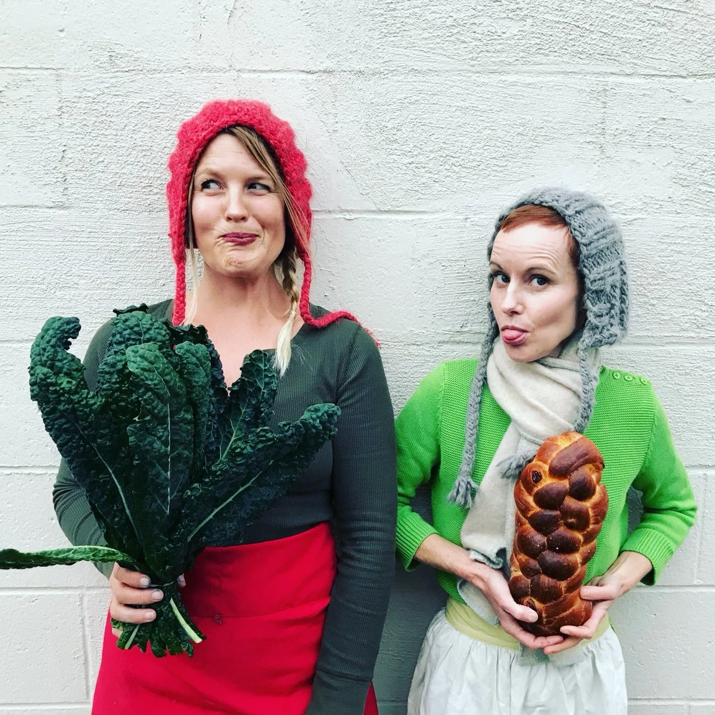 Soupgangsta and Little Red Hen Bread, aka Stephanie Nye and Kirsten Finberg