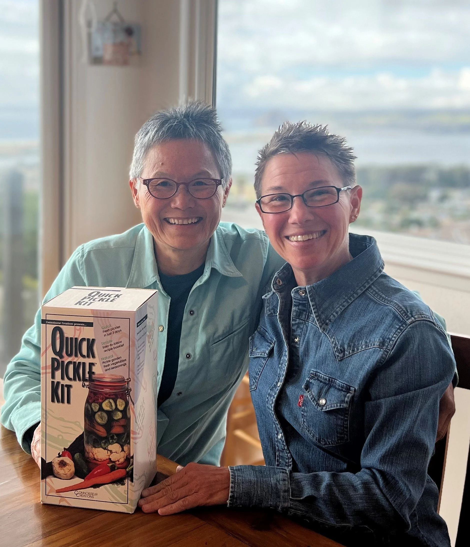 Quick pickling with Andrea Wasko and Meaghan Gilbert, Los Osos