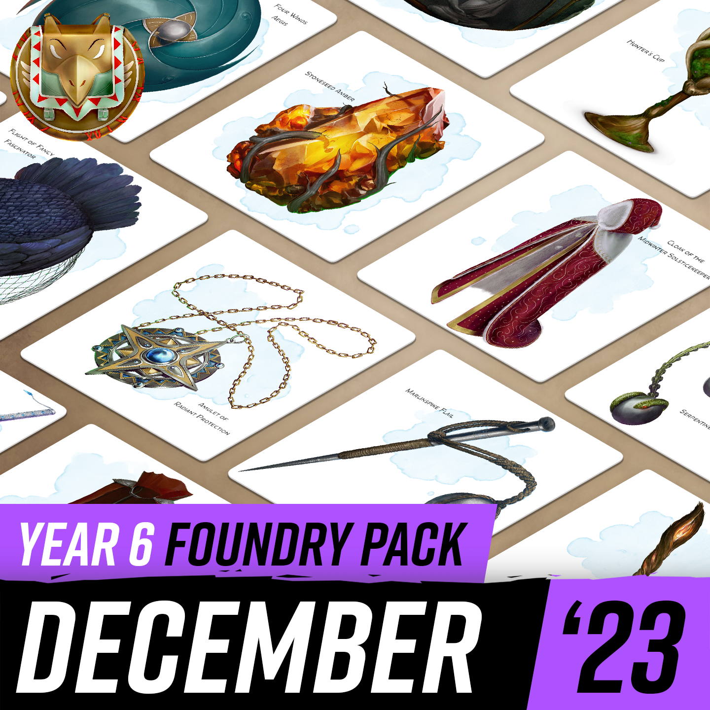 [Foundry] Magic items — December '23