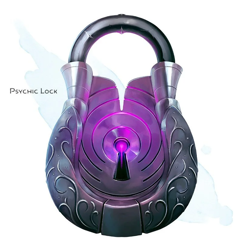 💎 𝗡𝗲𝘄 𝗶𝘁𝗲𝗺!
Psychic Lock Wondrous item, rare
___

This lock doesn&rsquo;t have a key and can be opened freely by anyone who believes it&rsquo;s unlocked. As long as a creature thinks that the lock is locked, or is unsure whether or not it&rsq