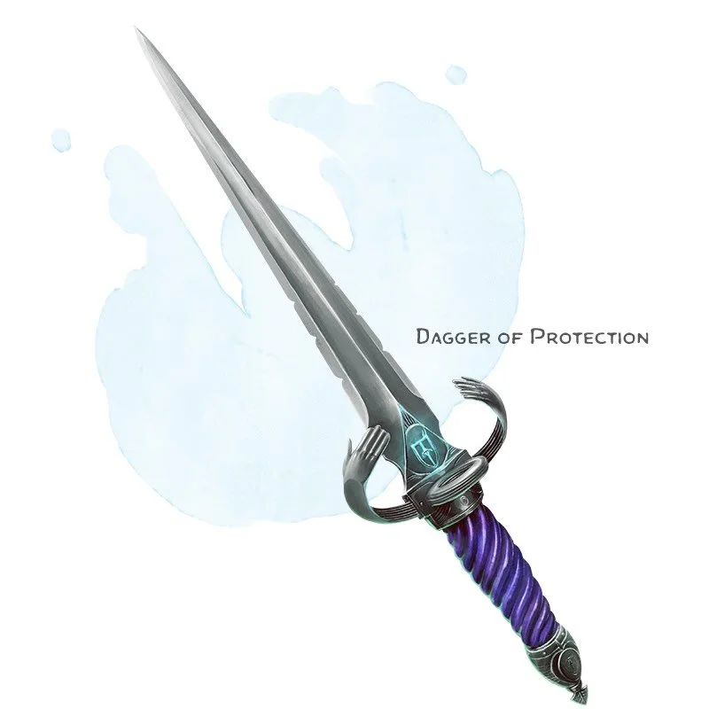 ⚔️ 𝗡𝗲𝘄 𝗶𝘁𝗲𝗺!
Dagger of Protection Weapon (dagger), very rare (requires attunement)
This parrying dagger imbues you with a heightened sense of awareness. You gain a +2 bonus to attack and damage rolls made with this magic weapon. This bonus als