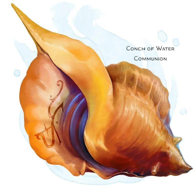 💎 𝗡𝗲𝘄 𝗶𝘁𝗲𝗺!
Conch of Water Communion Wondrous item, rare
___

Although all conch shells can sound like the ocean, this one lets you actually hear what it&rsquo;s saying. While touching a body of water of at least 250 gallons, you can use an a