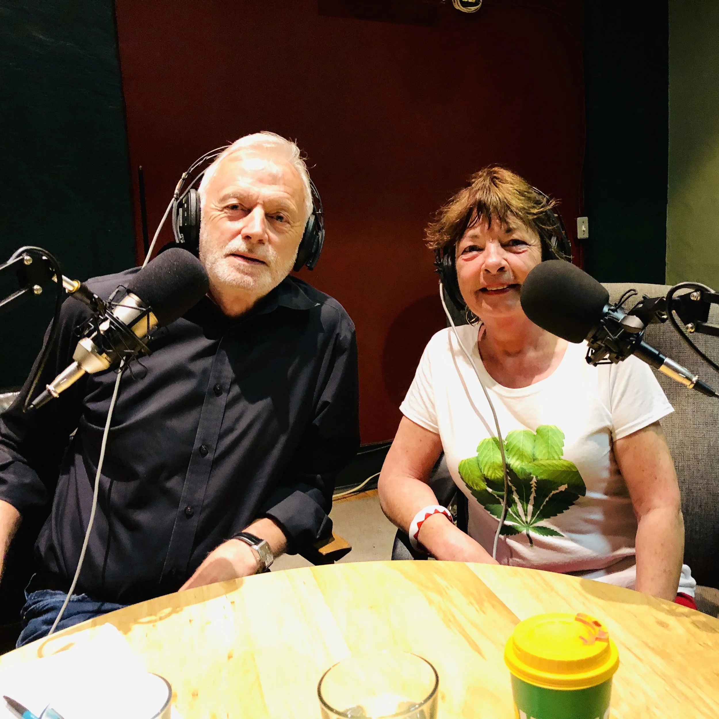  Ian Jessop & Corrie Yelland. Cannabis Health Radio Co-hosts. 