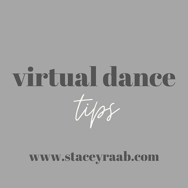 Did you see the blog I wrote for @mydancenerd?  If not check it out!
As you start to transition into what summer dance classes may look like for you check out my blog post on tips to make your virtual experience successful.  https://www.mydancenerd.c