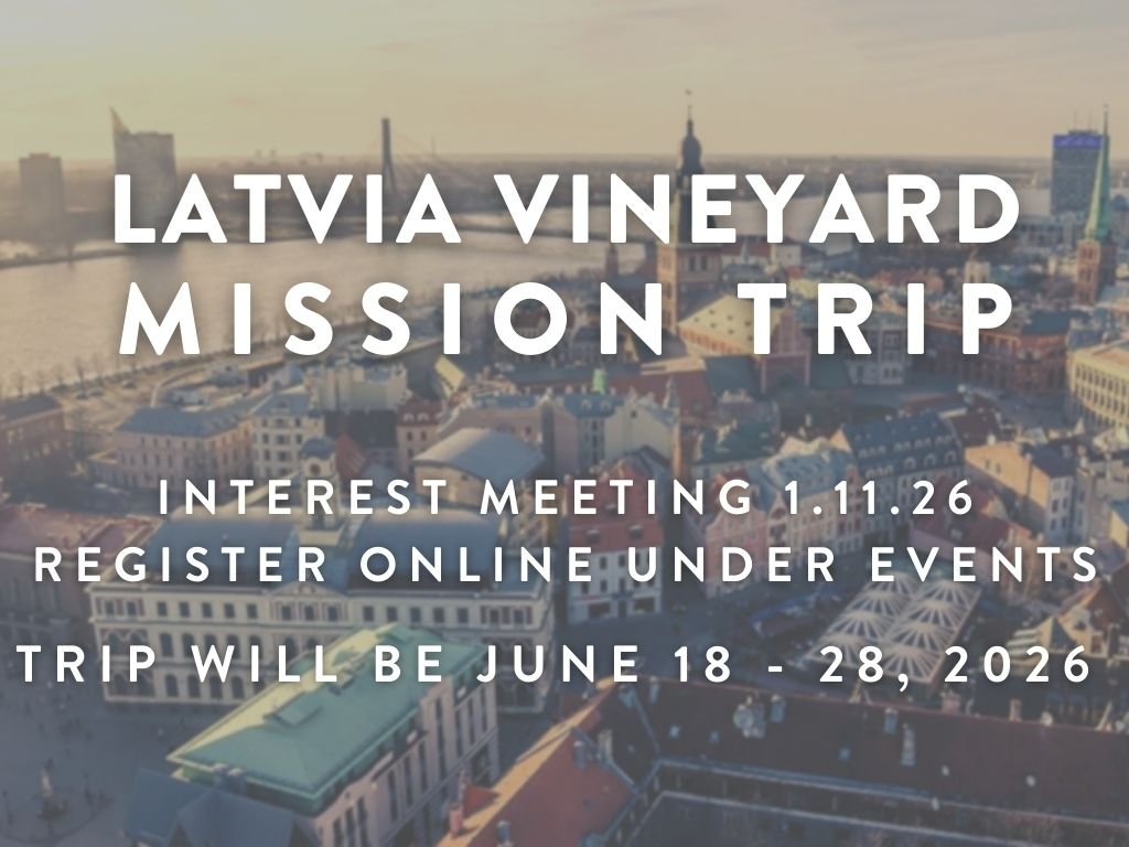 Latvia Mission Trip Interest Meeting