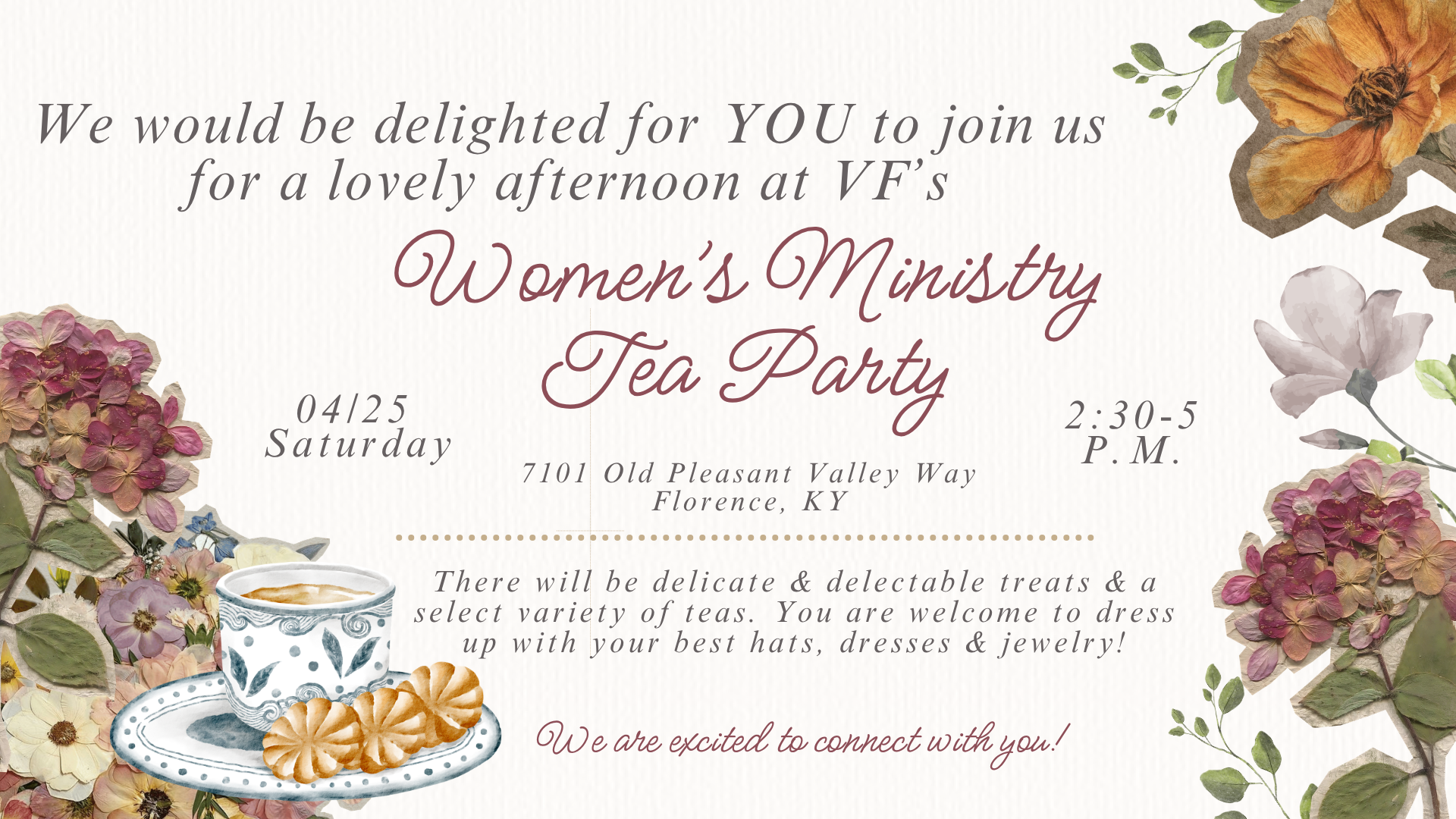 Women’s Ministry Tea Party