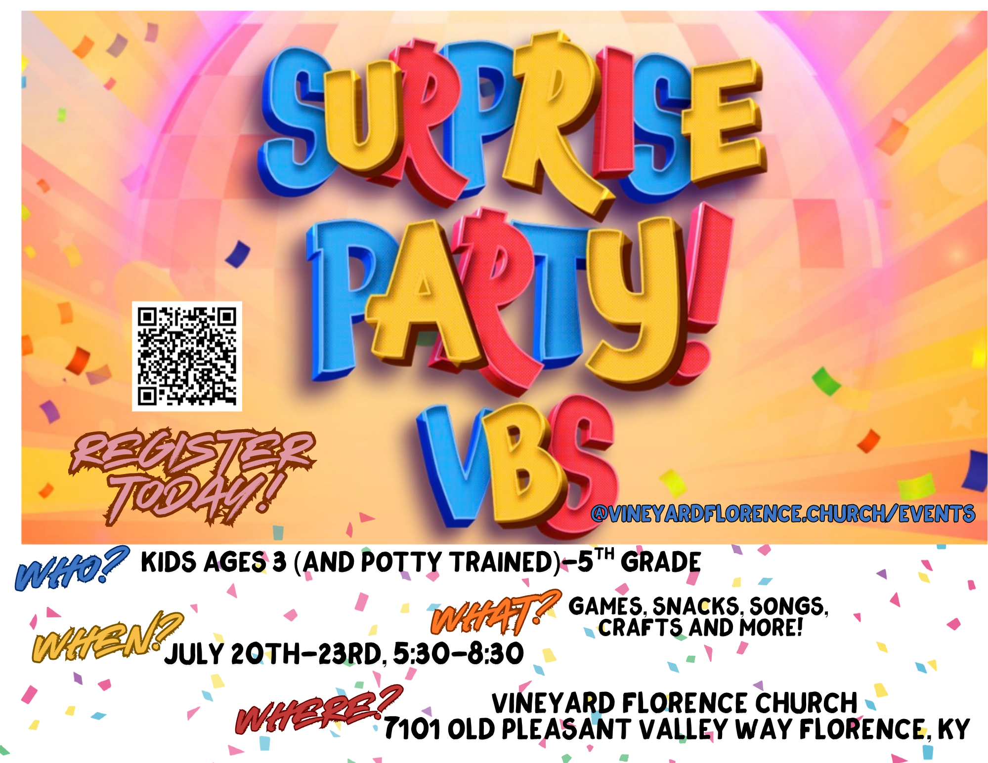 VBS: Youth Can Serve!