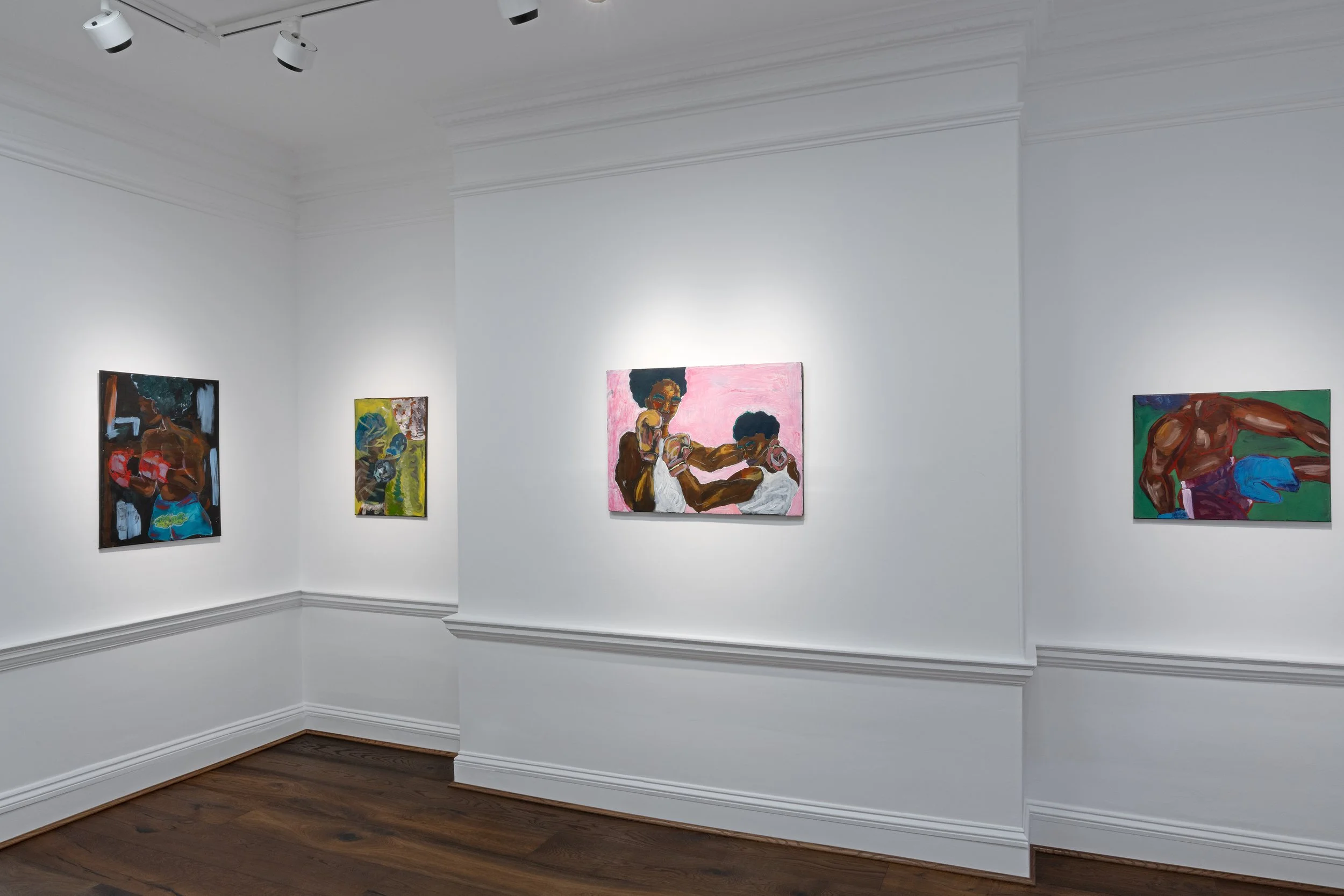 Betty Ogundipe, LOVE/FIGHT installation views by Sergey Novikov. Courtesy of Tache Gallery.