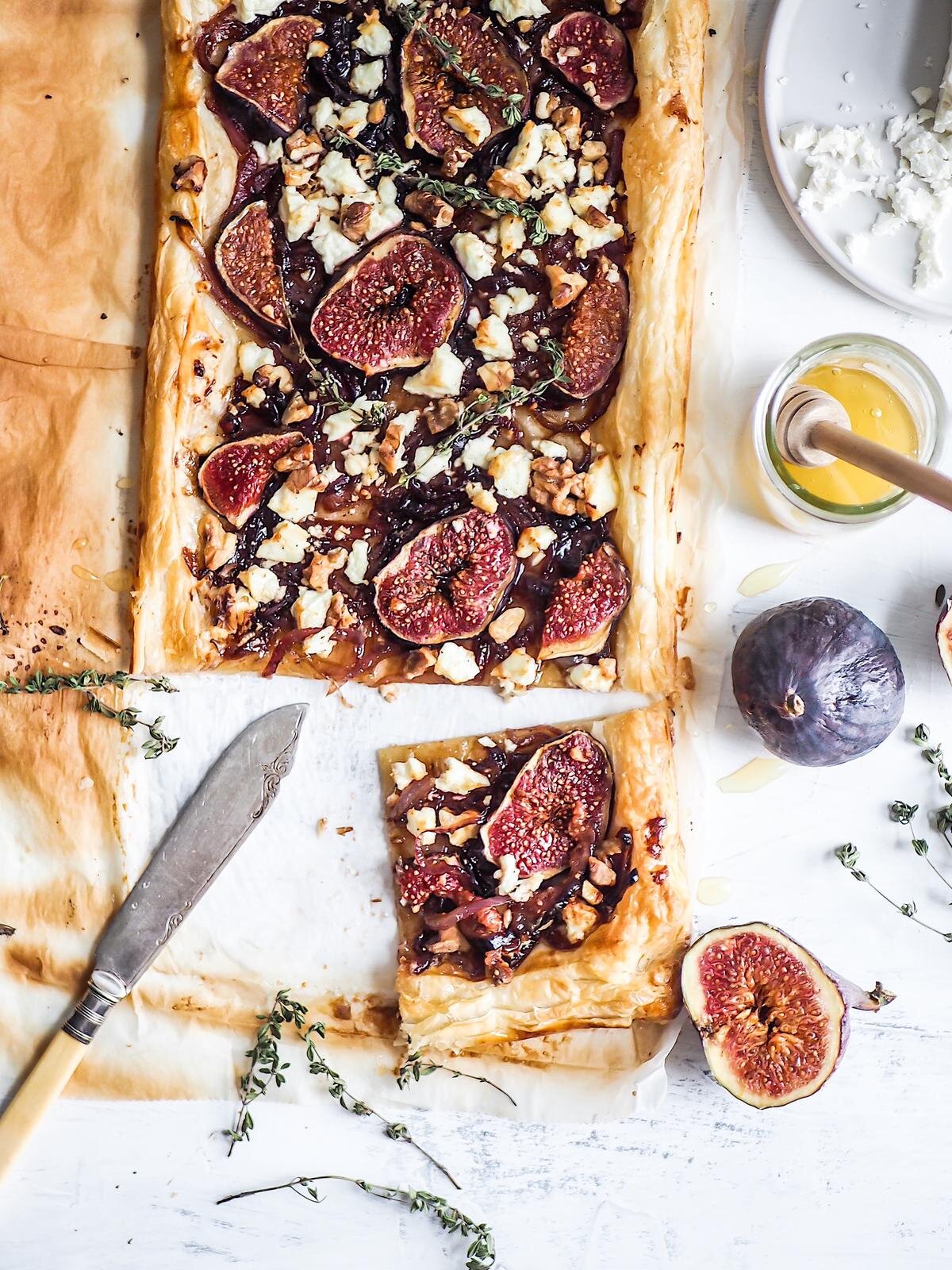 Fig an Feta Tart 