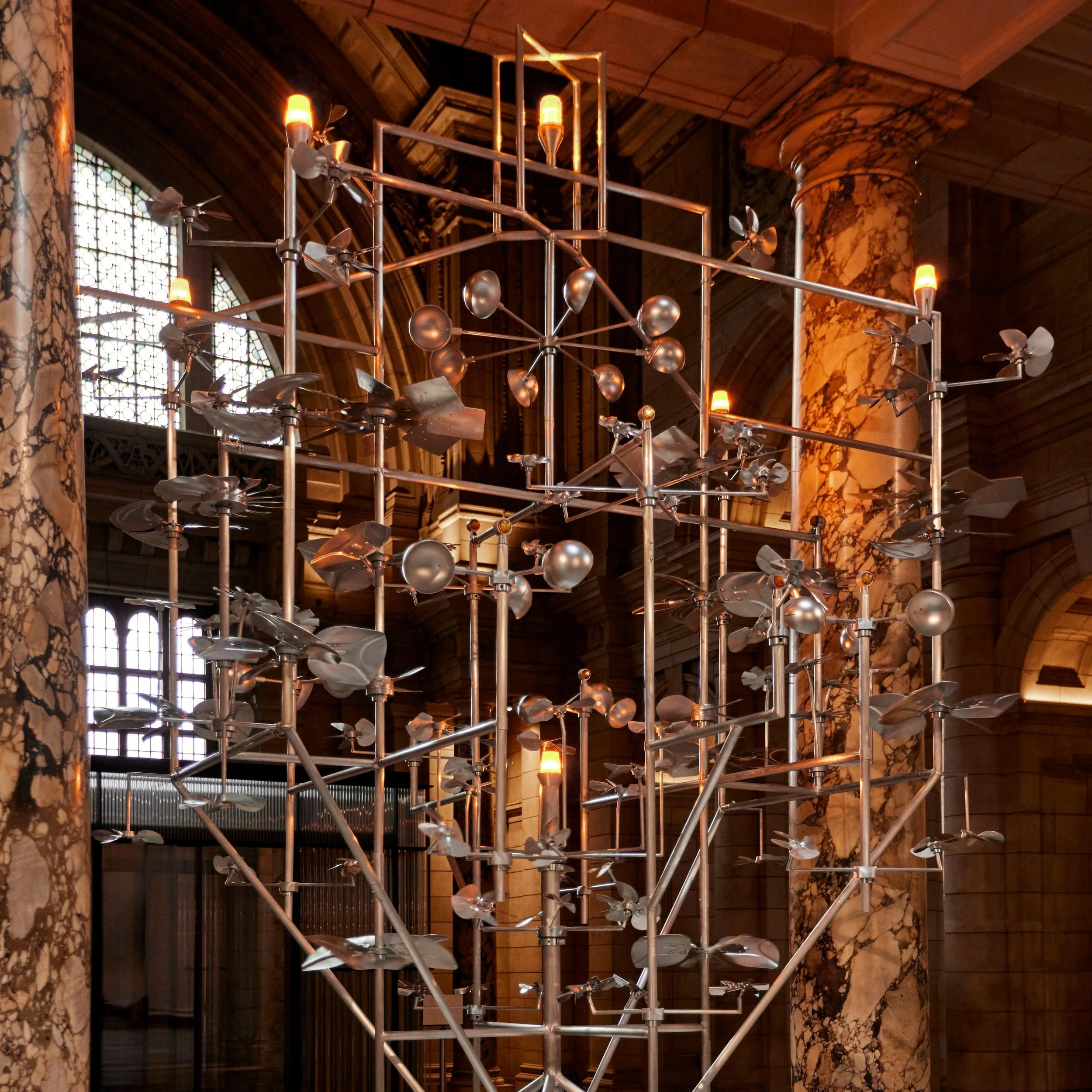 V&A unveils spectacular 'Power Plant' Christmas tree by Isabel + Helen