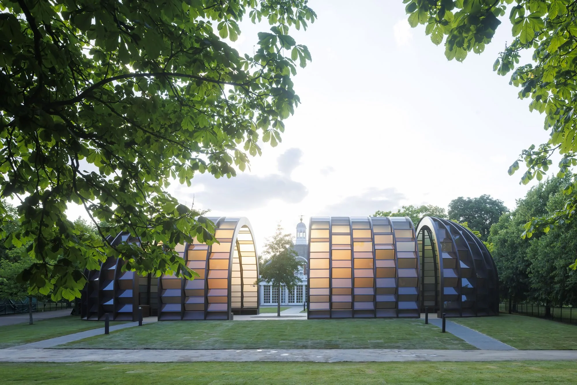 The 2025 Serpentine Pavilion, "A Capsule in Time," designed by Marina Tabassum
