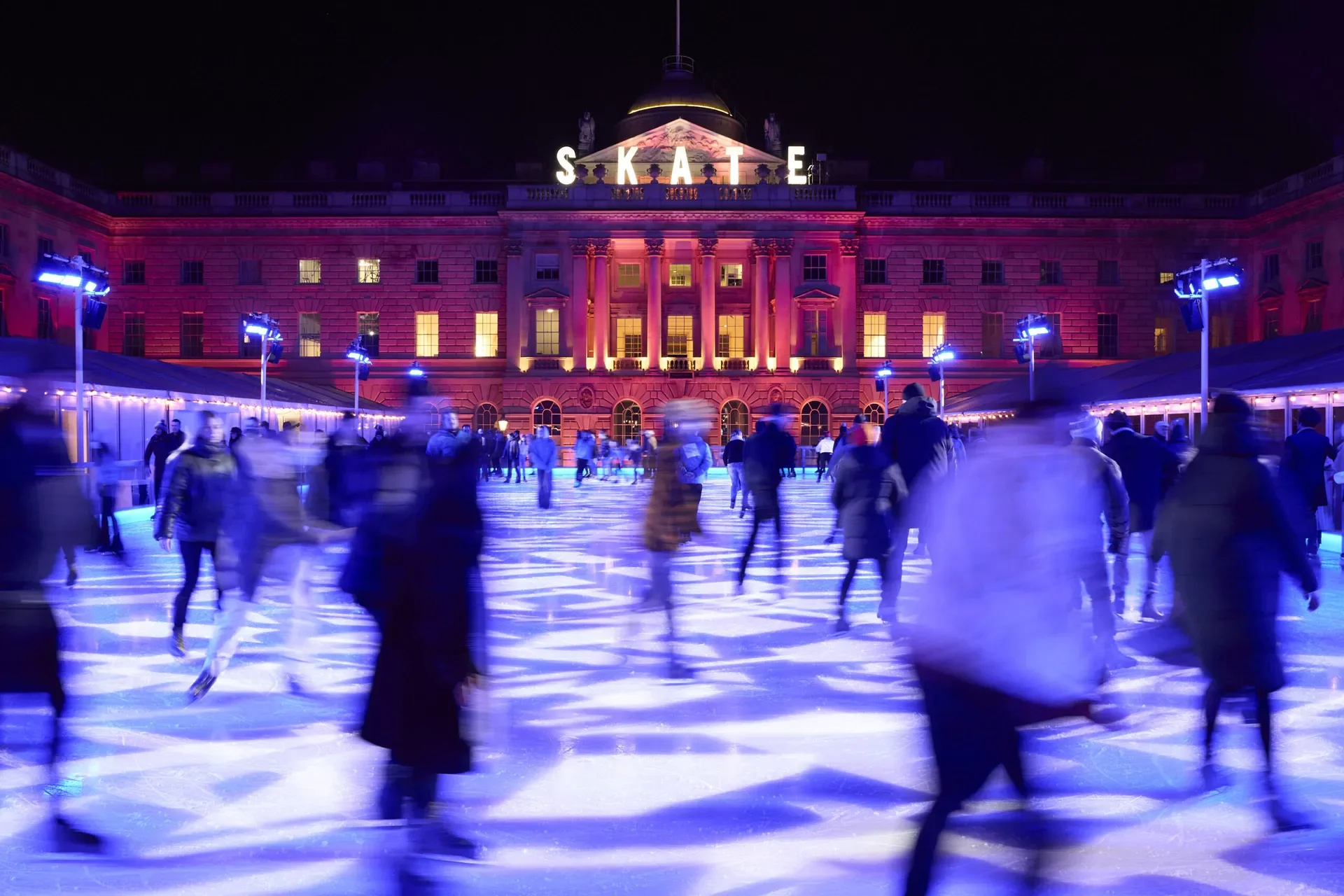 Skate at Somerset House. © Somerset House
