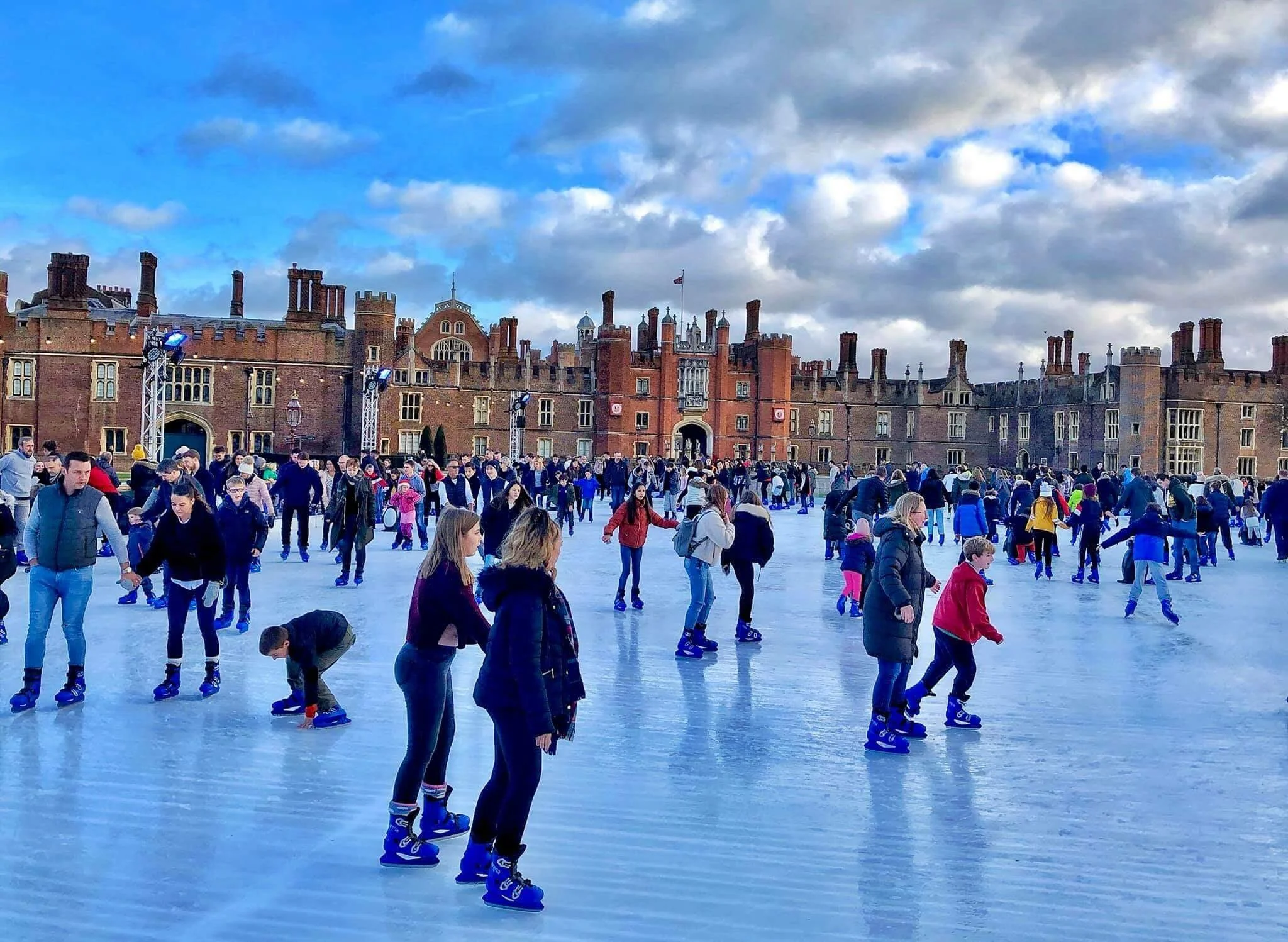 Image courtesy of Hampton Court Palace Ice Rink