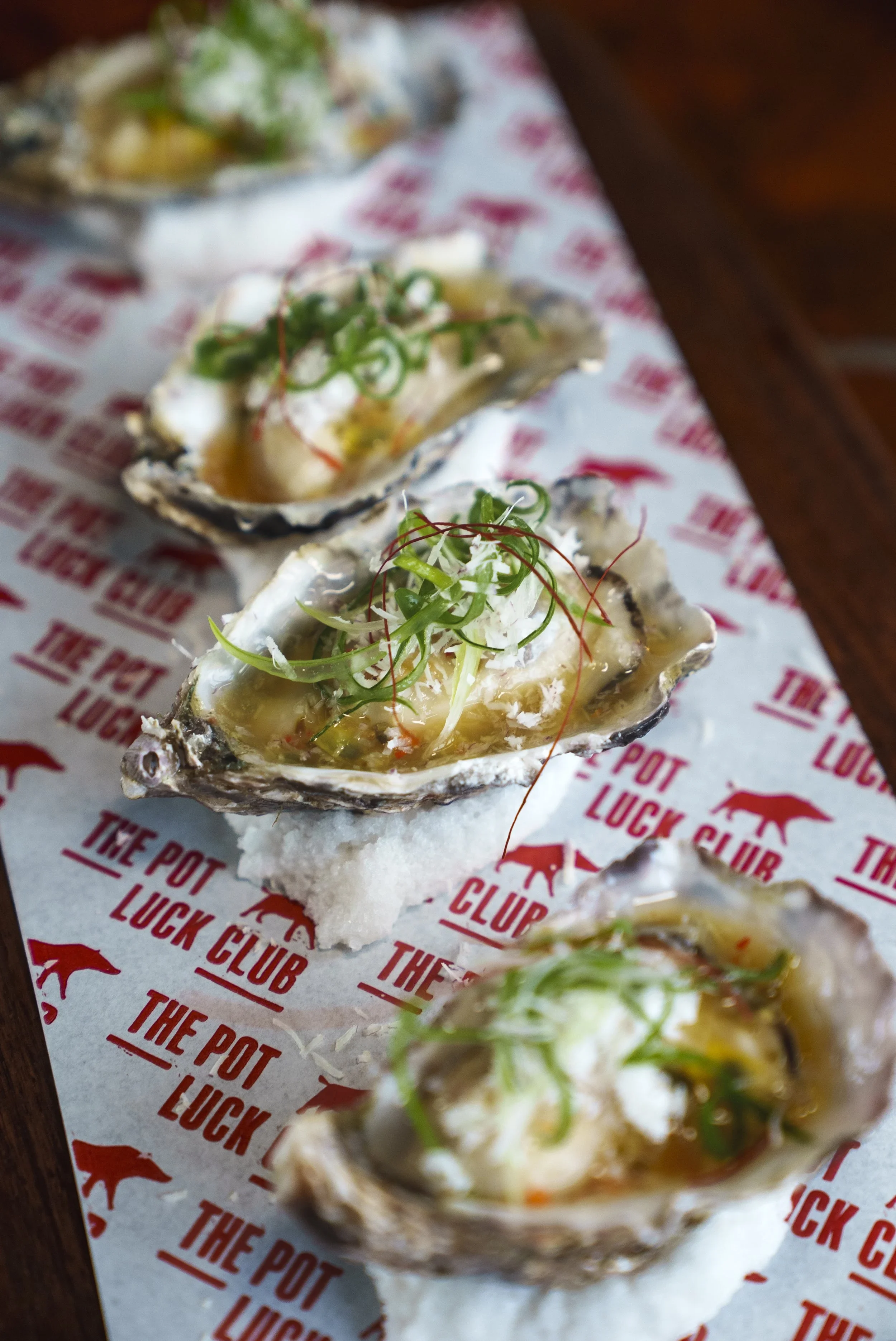 The Maldon Oysters. Image courtesy of The Pot Luck Club 