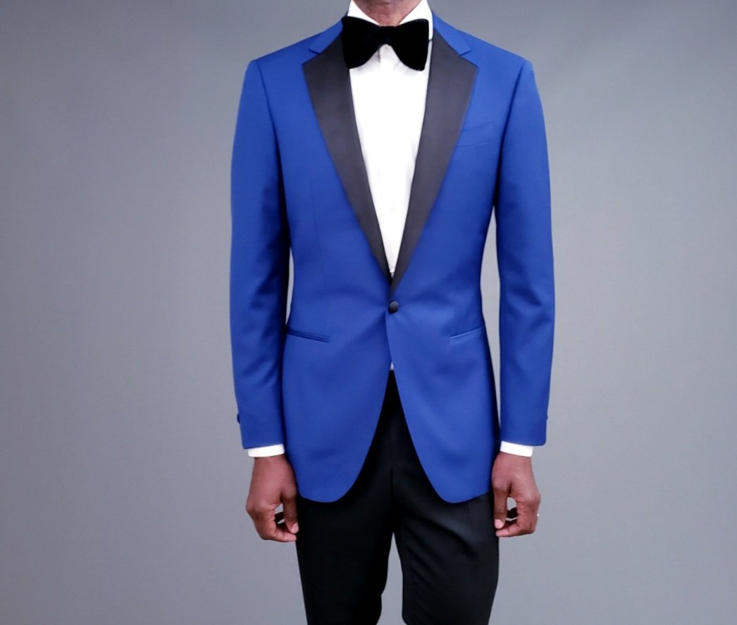 Custom Made Casual Men Suits And Pants Bespoke Royal Blue Tuxedo Jacket  And Pants Black Tailor Made Casual Business Suits  Suits  AliExpress