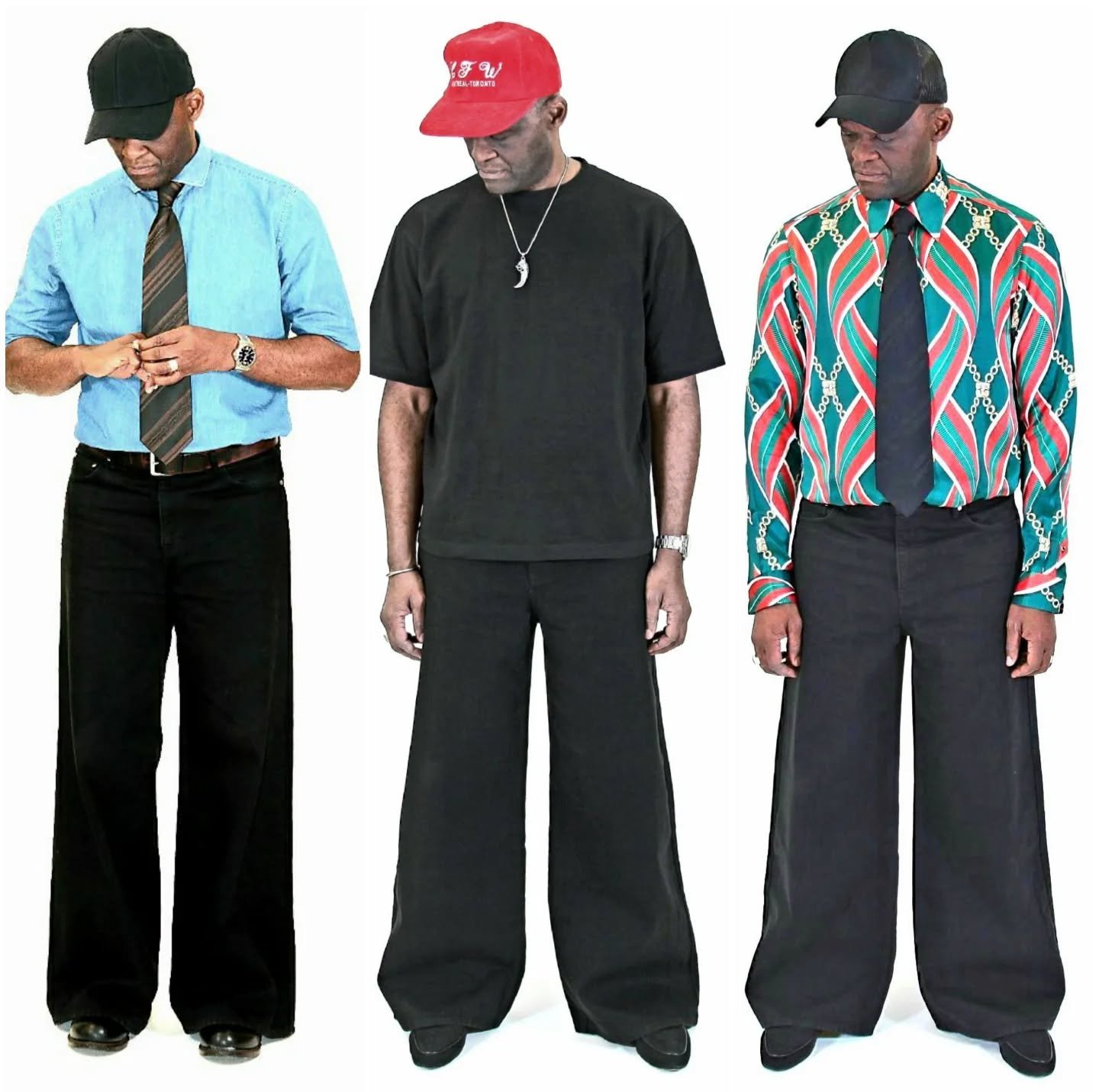 Black wide leg jeans 👖 by JMC