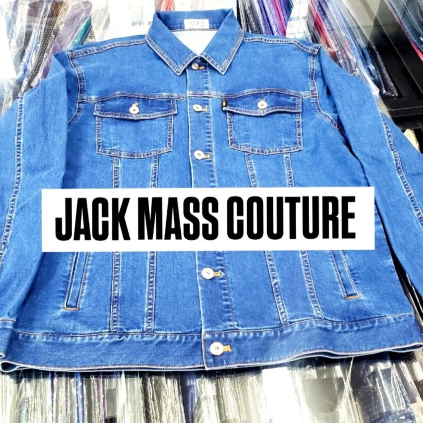 Blue denim jacket by JMC