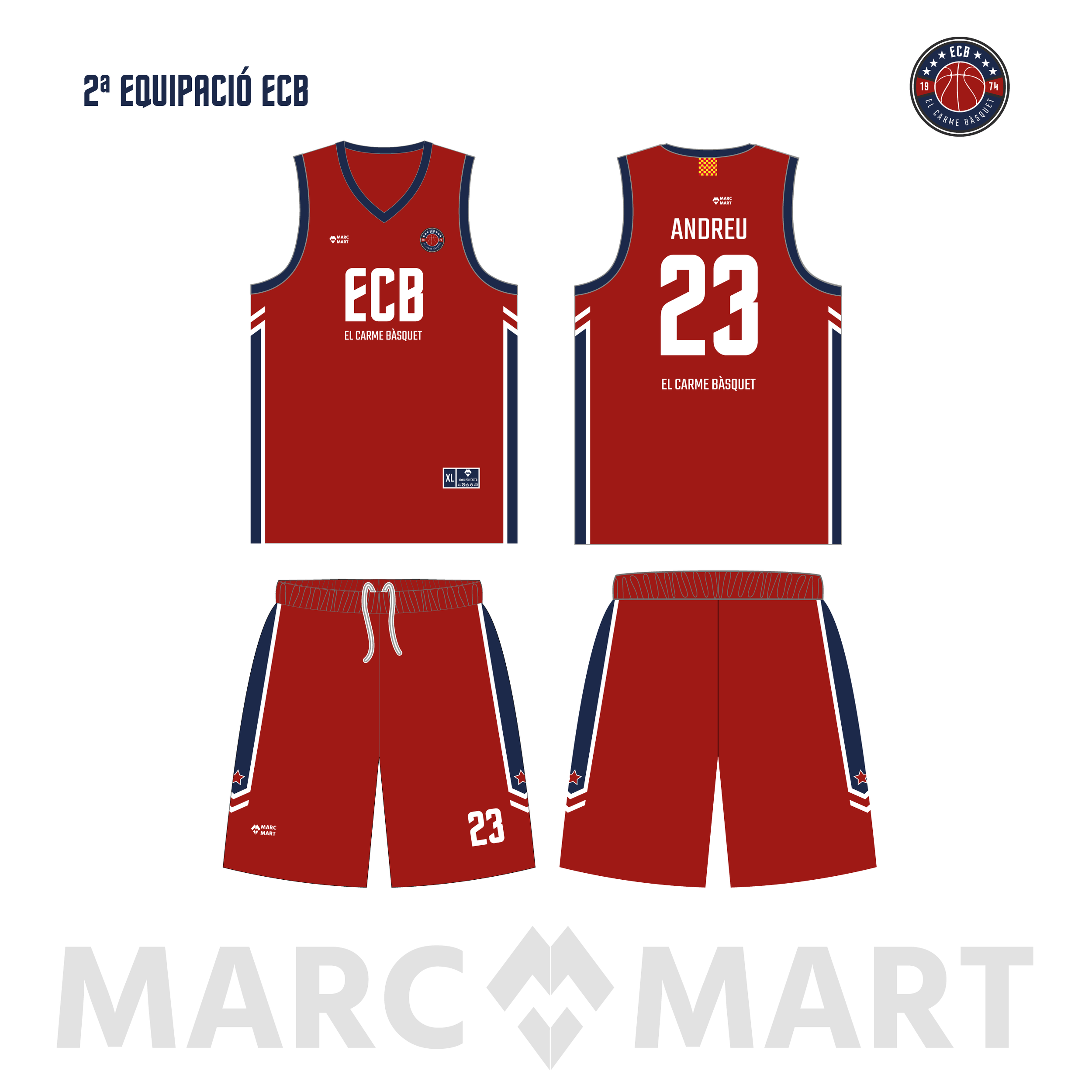 2ª EQUIPACIÓ DE JOC CLUB EL CARME BÀSQUET