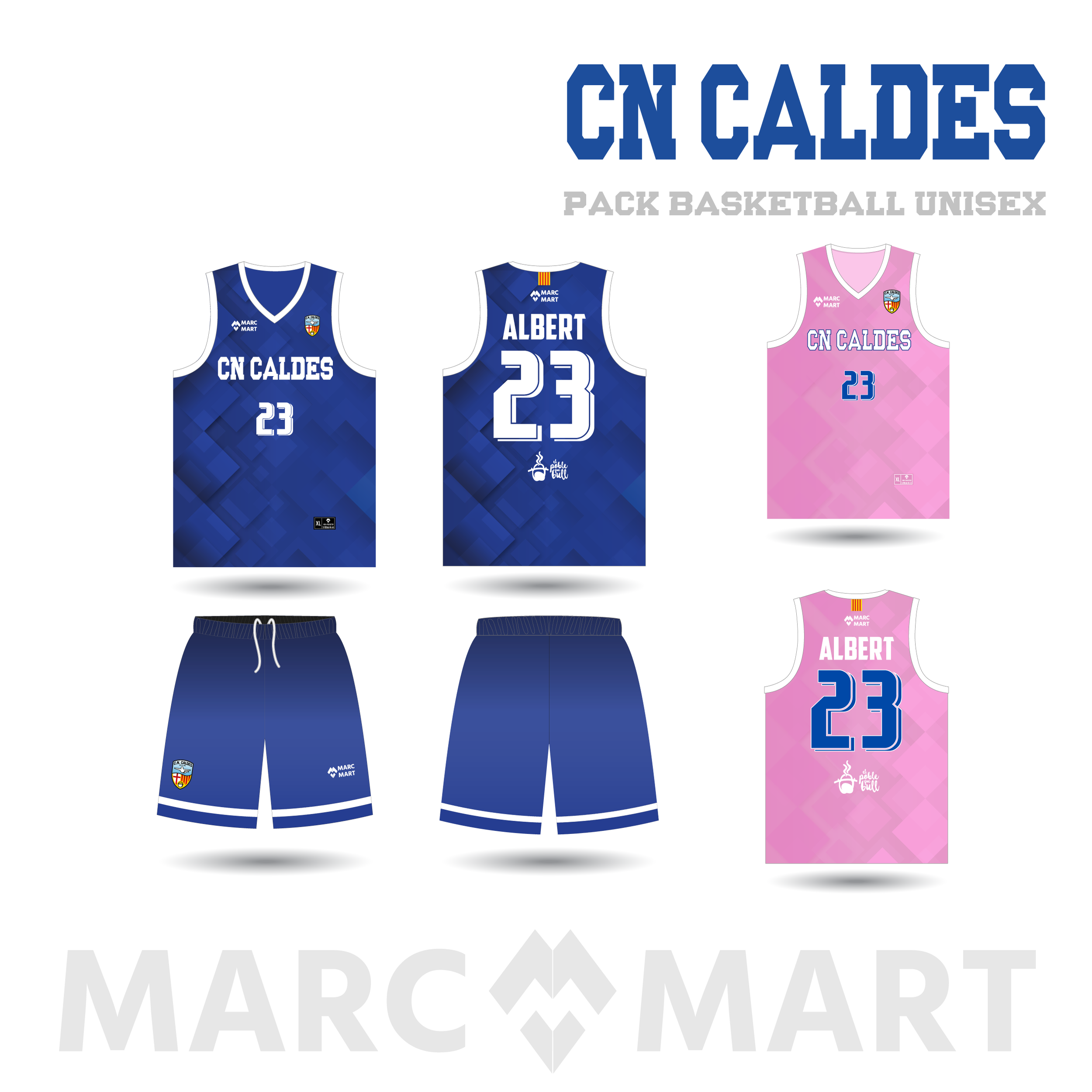 PACK BÀSQUET UNISEX CN CALDES