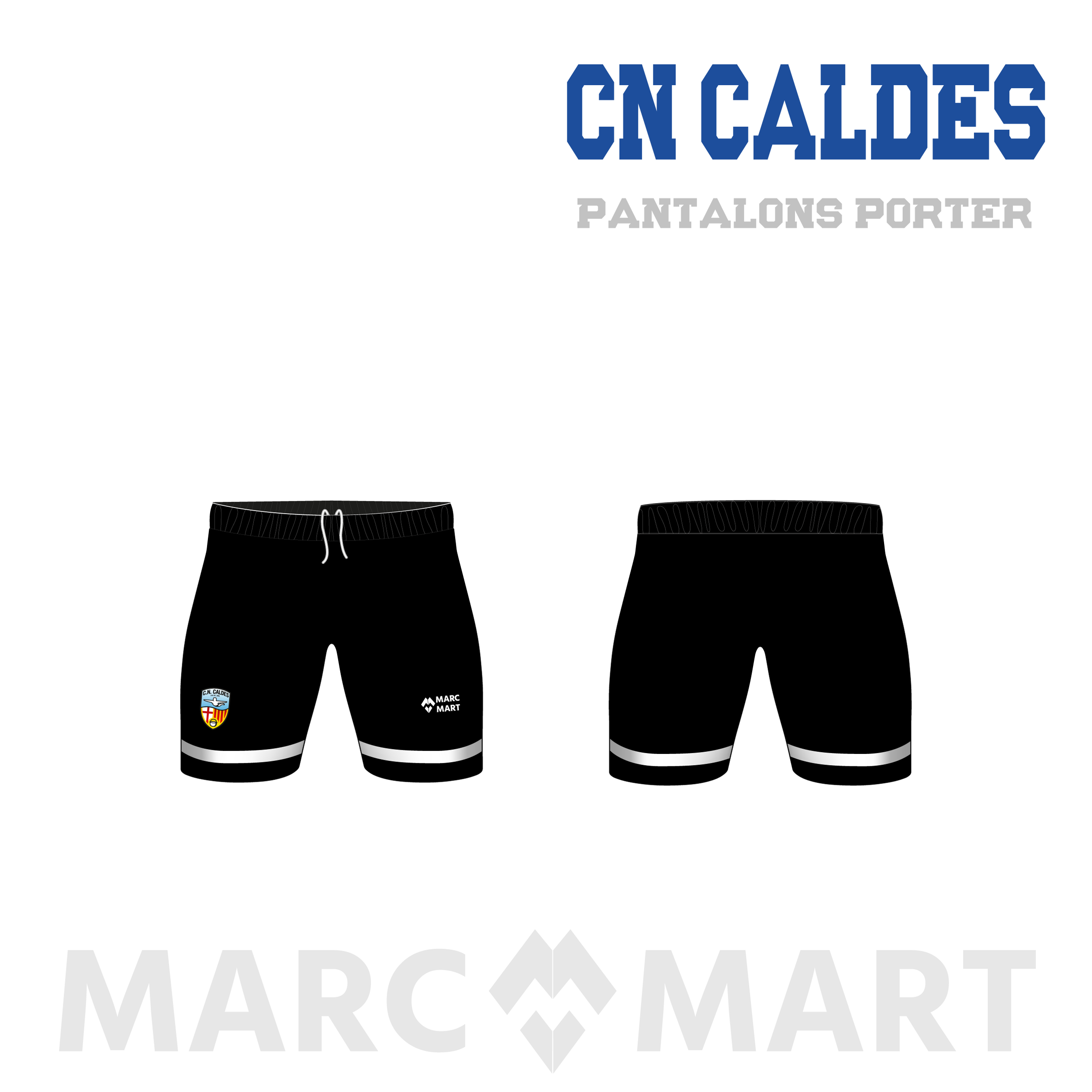 PANTALÓ DE PORTER FUTBOL SALA CN CALDES