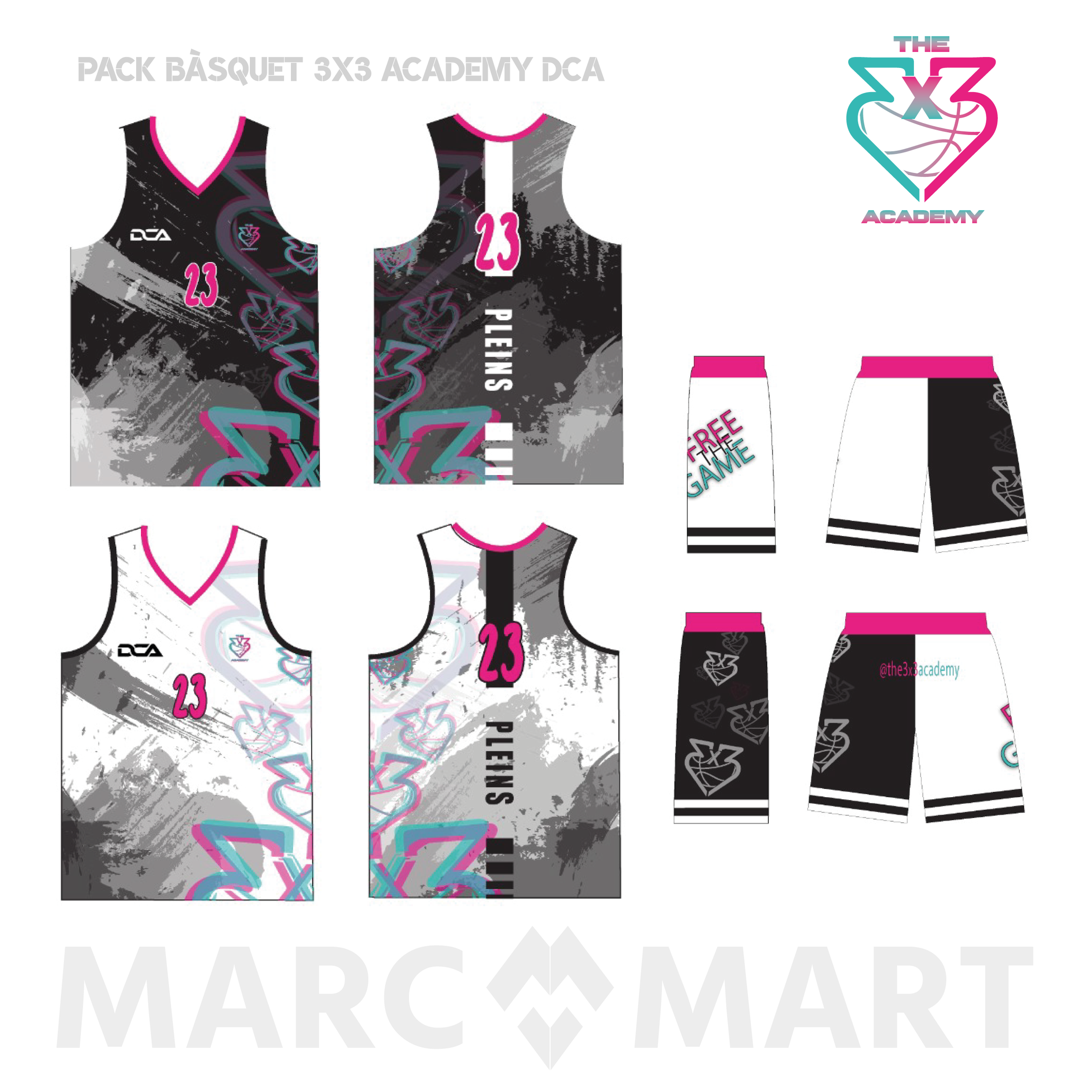 PACK 3X3 ACADEMY DCA